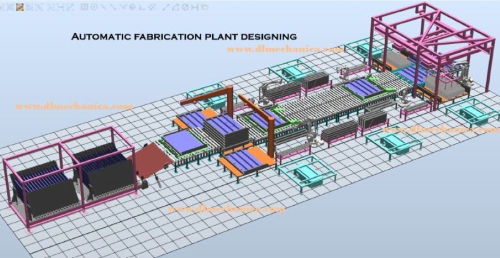 automatic fabrication workshop design